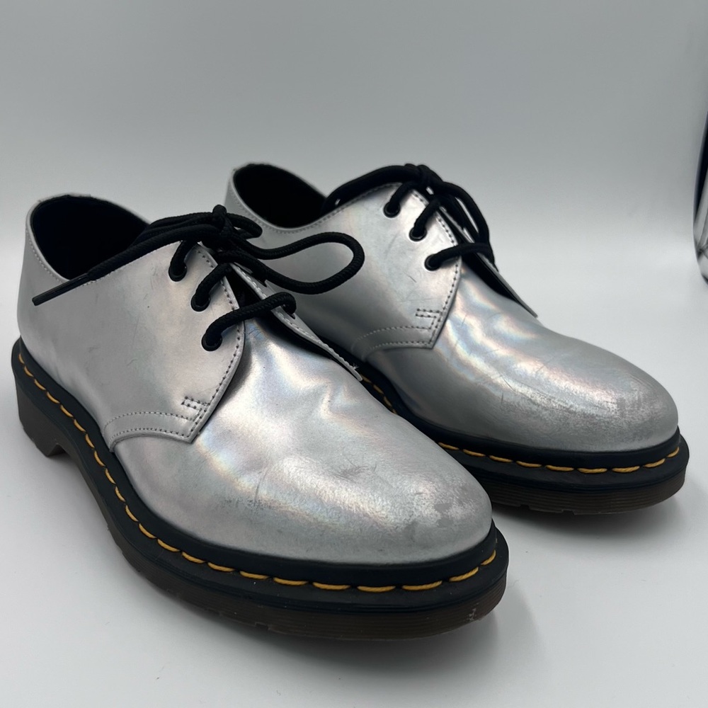 Dr. Martens Silver 1461 Oxford Sz 9/EU 41